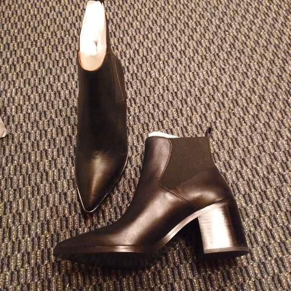 And Other Stories Black Ankle Boots - Picture 1 of 4